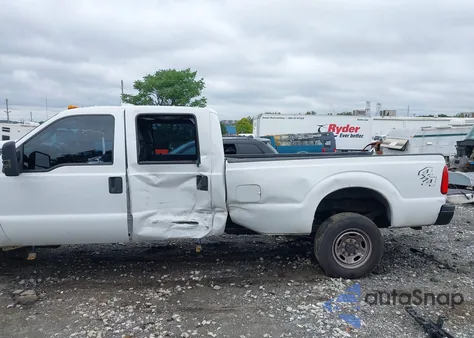2015 Ford F250 Xl из США, поврежденный, VIN 1FT7W2B68FED50465